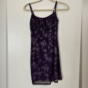 Vintage Sparkly Purple Dress